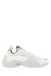 Lanvin Flash-x Mesh Upper Sneakers With Textured Panels