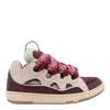 Lanvin Chunky Lace Low Top Sneakers In Animal Print
