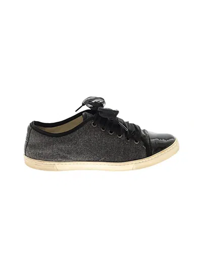 Pre-owned Lanvin Sneakers In Black