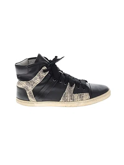 Pre-owned Lanvin Sneakers In Black
