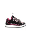 Lanvin Black Sneakers For Girl In Black