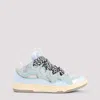 Lanvin Suede Leather Curb Sneakers Men