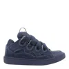Lanvin Lace-up Low-top Sneakers In Blue
