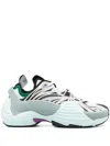 Lanvin Logo Lace Up Casual Sports Shoes In Multi