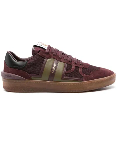 Lanvin Sneakers In Burgundy