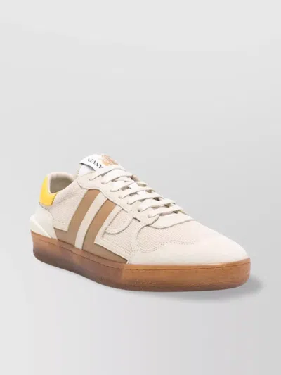 LANVIN SNEAKERS CLAY AVEC SEMELLE TRANSLUCIDE
