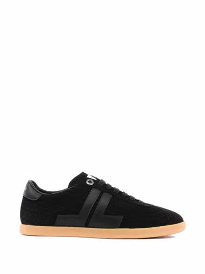 Lanvin Sneakers Glen 2.0 In Suede In Black