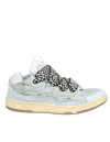Lanvin Curb Sneakers In Blue