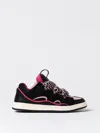 Lanvin Black Sneakers For Girl In Schwarz