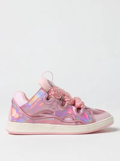 LANVIN SNEAKERS LANVIN KIDS COLOR PINK,G59723010