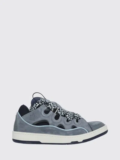 Lanvin Sneakers Men  In Gray
