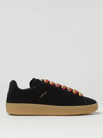 Lanvin Sneakers  Men Color Black In Black