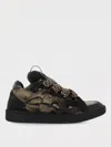 Lanvin Curb Sneakers In Schwarz