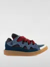 Lanvin Curb Sneakers In Charcoal