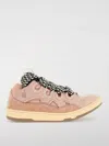 Lanvin Curb Sneakers In Pink