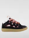 Lanvin Curb Sneakers In Beige
