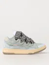 Lanvin Sneakers  Woman Color Sky Blue In Hellblau