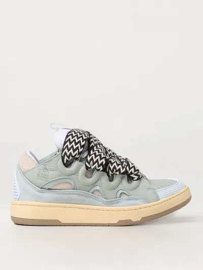 Lanvin Sneakers  Woman Color Sky Blue In Hellblau