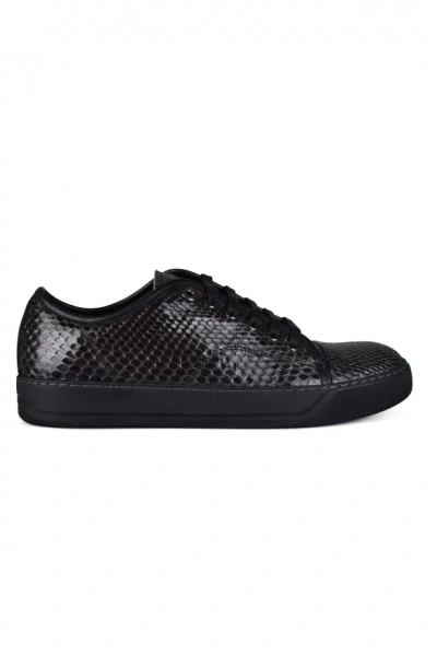 Lanvin Sneakers Low Top Dbb1 In Black