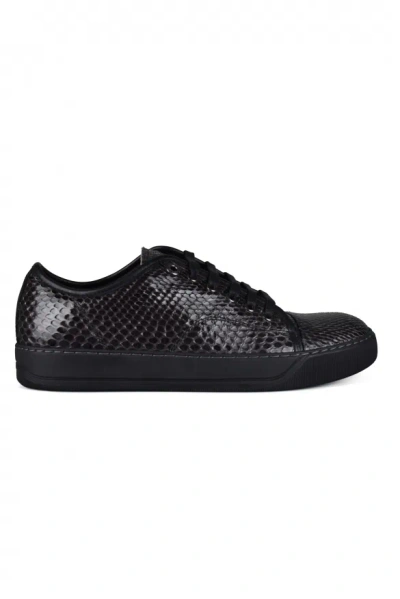 Lanvin Sneakers Low Top Dbb1 In Schwarz