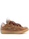 Lanvin Curb Leather Sneakers