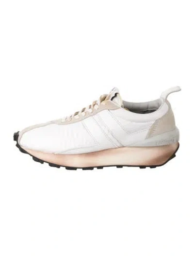 Pre-owned Lanvin Sneakers In White