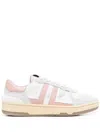 Lanvin 10mm Clay Poly & Leather Sneakers In White