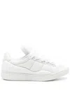 Lanvin Curb Sneakers In White