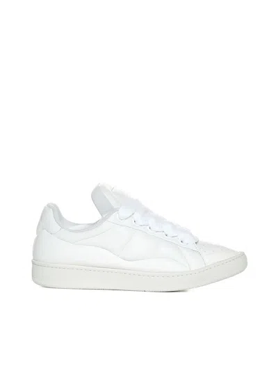 Lanvin Sneakers In White/white