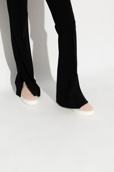 Lanvin Sneakers With Logo In Pink