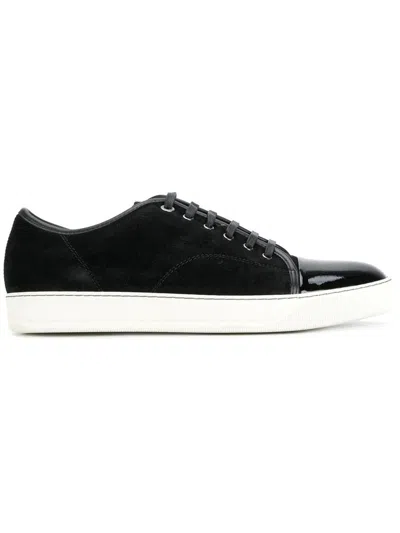 LANVIN LANVIN SNEAKERS WITH SHINY TOE