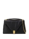 Lanvin Arpege Concerto Shoulder Bag Chain Strap In Black