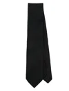 Lanvin Satin Duchess Tie In Black