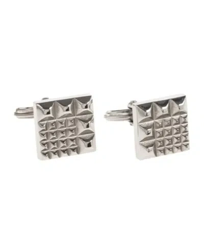 Lanvin Square Cufflinks In Gray