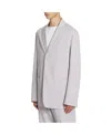 Lanvin Straight Fit Cotton Jacket In Pink