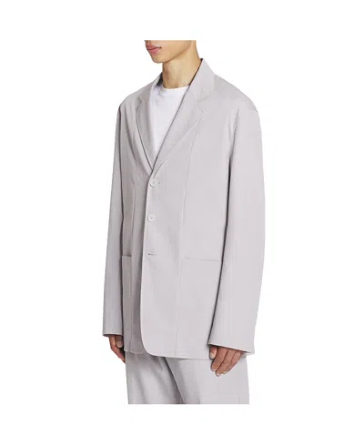 LANVIN STRAIGHT FIT COTTON JACKET