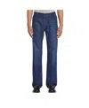 Lanvin Straight Fit Denim Pants In Light Wash In Blue