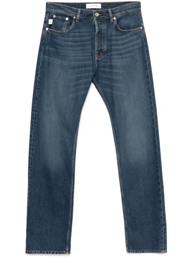 Lanvin Jeans Mit Geradem Bein In Blau