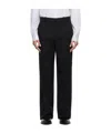 Lanvin Straight-leg Wool Casual Pants In Multi