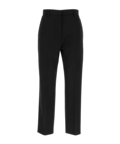 Lanvin Straight-leg Casual Trousers In Black