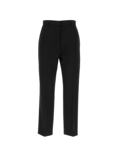 Lanvin Straight-leg Casual Trousers In Black