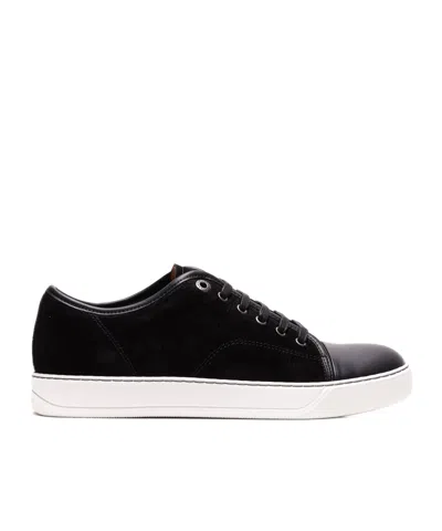 Lanvin Strappy Casual Sports Shoes In Black