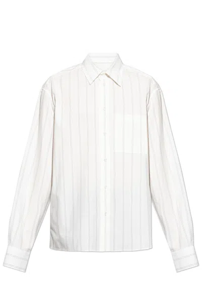 Lanvin Striped Shirt In Multi