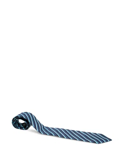 Pre-owned Lanvin Striped Tie