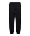 Lanvin Striped Track Pants In Black