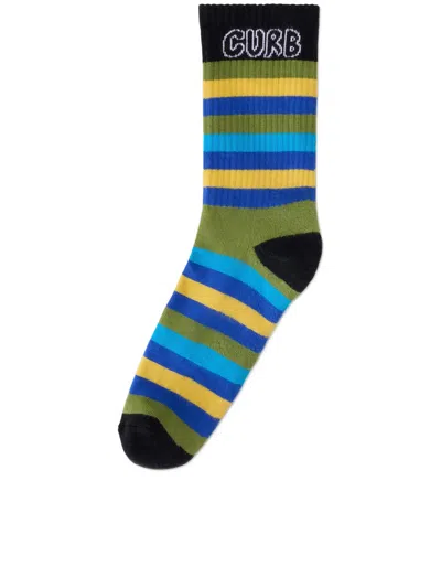 LANVIN STRIPES SOCKS CURB