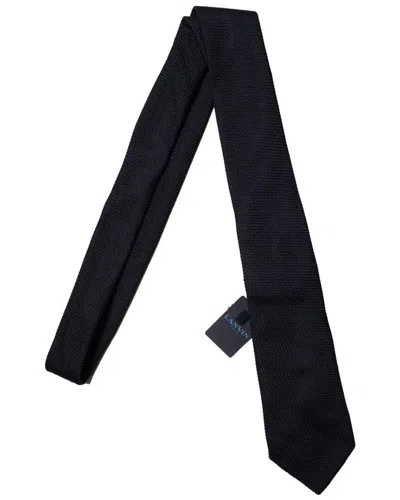 Pre-owned Lanvin Structured Tie (authentic Pre-loved)