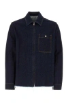 LANVIN STYLISH MEN'S NAVY BLUE LONG SLEEVED JACKET FOR CASUAL AND CELEBRATORY EVENTS
