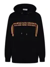 Lanvin Man Sweatshirt Black Size S Polyester In Black