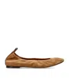 LANVIN SUEDE BALLET FLATS